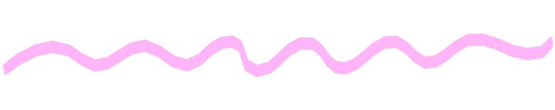pink squiggly line divider